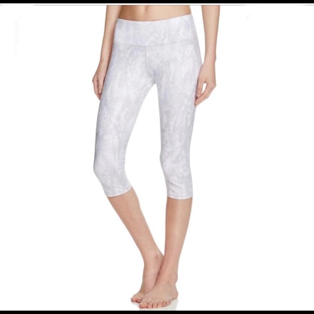 Alo Yoga Python Print Capris - image 1